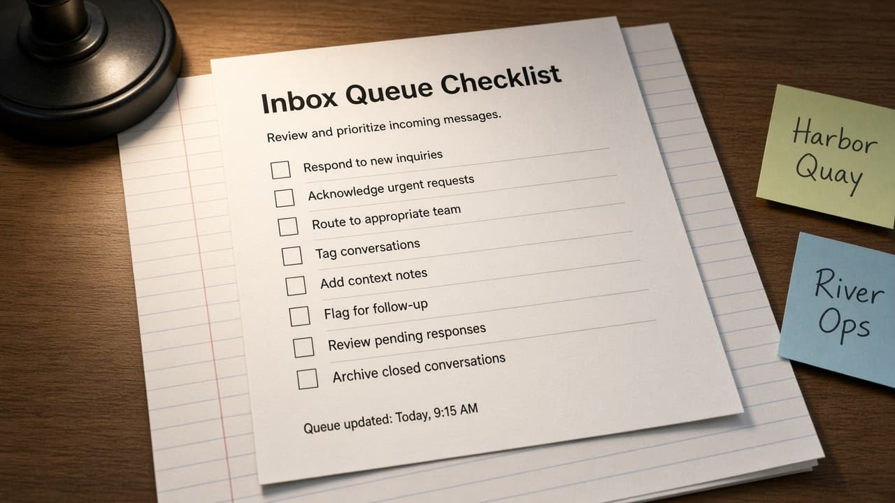 Sprout Social Inbox Queue Map from Ticket Inventory (No Invented Response Times)