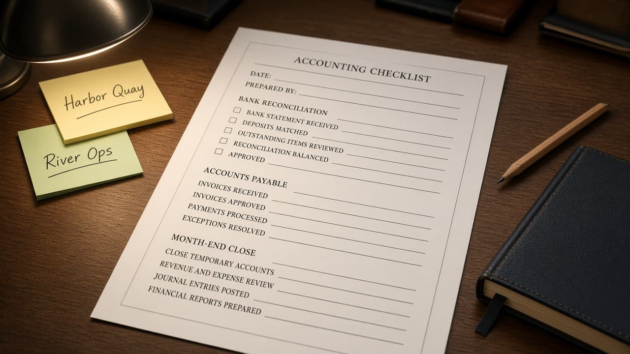 QuickBooks Chart of Accounts Map from Account Inventory (No Invented Revenue Totals)