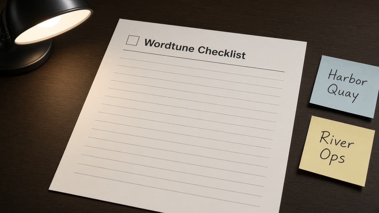Wordtune Rewrite Mode Map from Draft Inventory (No Invented Clarity Scores)