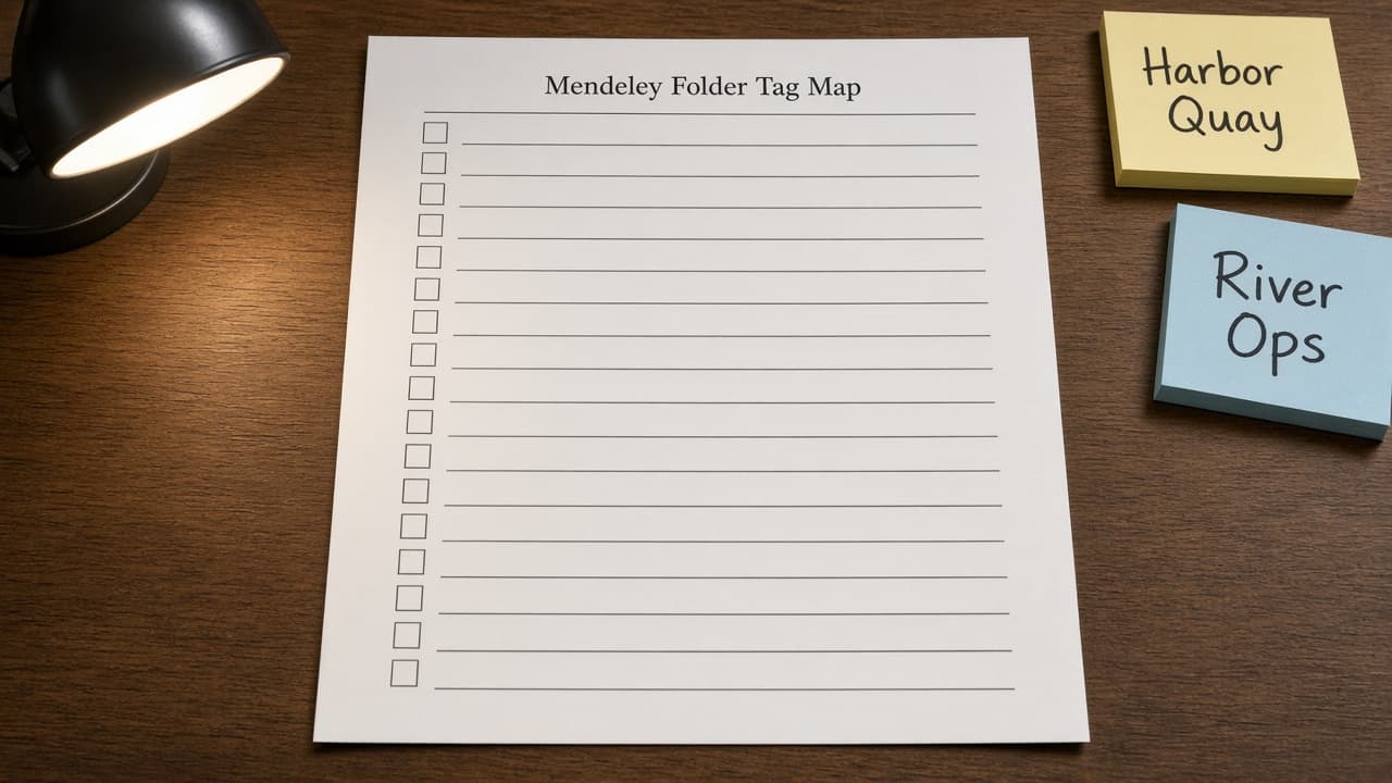 Mendeley Folder Tag Map from Library Inventory (No Invented Citation Counts)