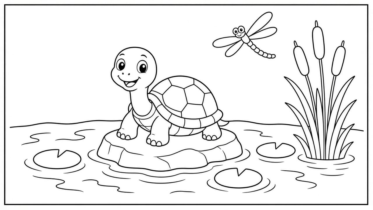 Coloring Page Prompt: ChatGPT Line Art Page From Your Idea