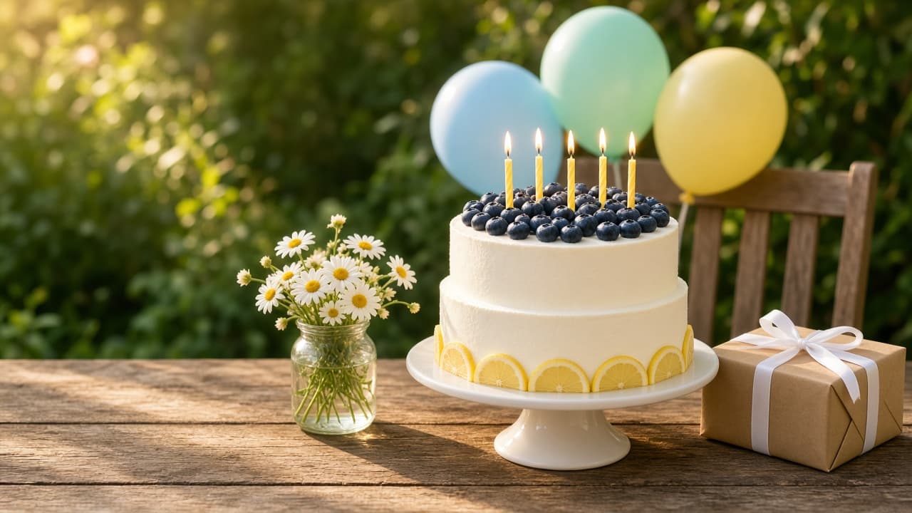 Birthday Image Prompt: ChatGPT Party Scene From Your Brief