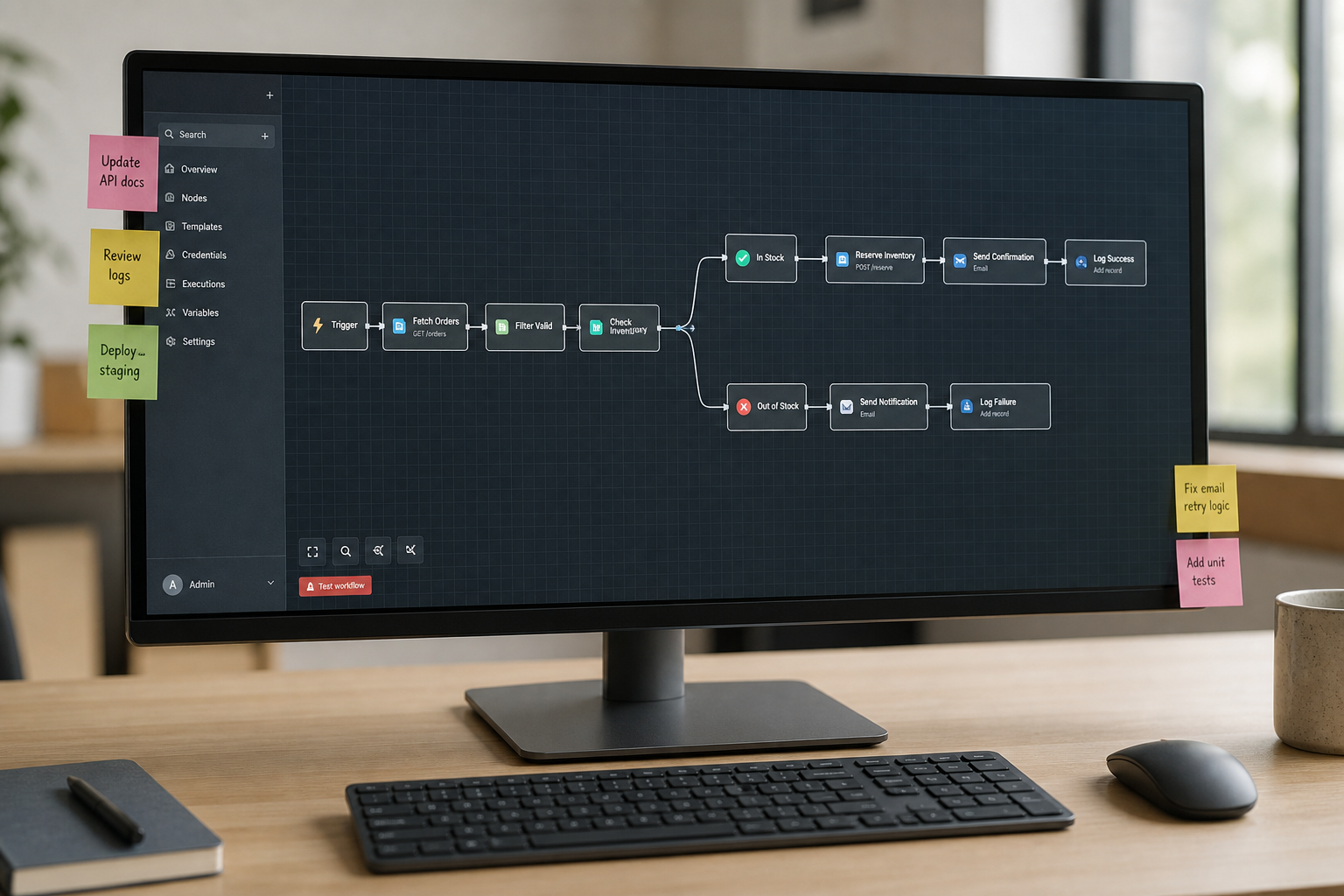 How to Use n8n Automation Node Notes from Workflow Brief (No Invented Credentials)