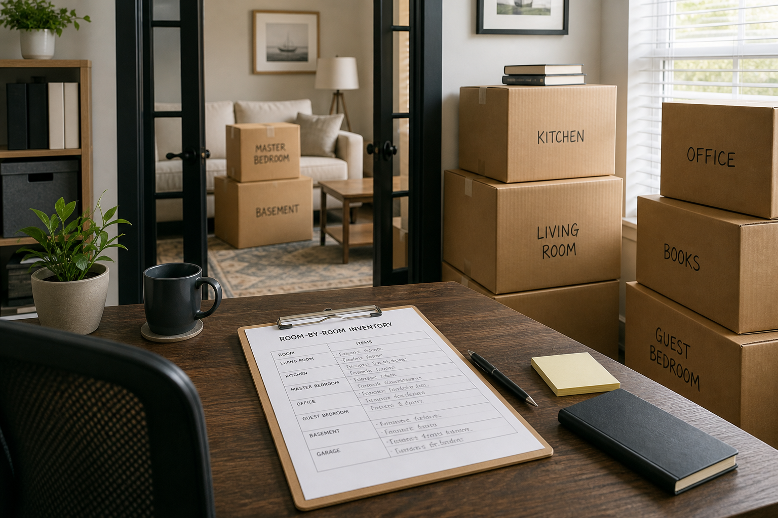 Home Inventory for Insurance from Room List (No Invented Values Not Advice) - Result