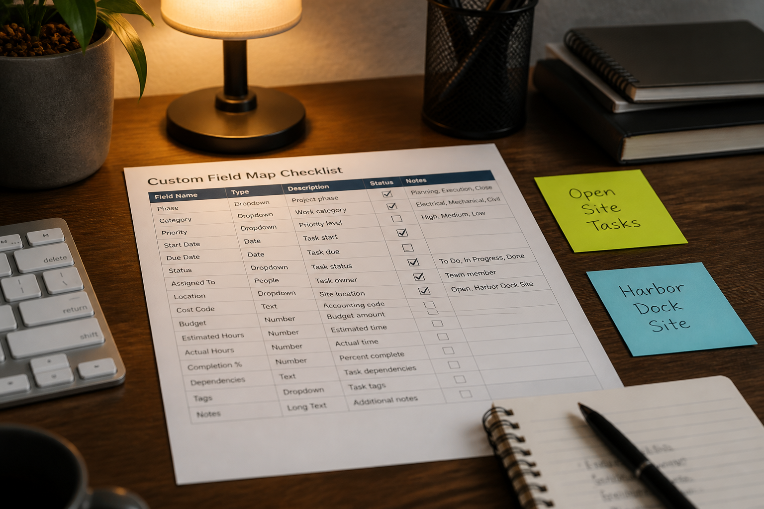 ClickUp Custom Field Map from Workflow Inventory (No Invented Assignees/Estimates) - Result