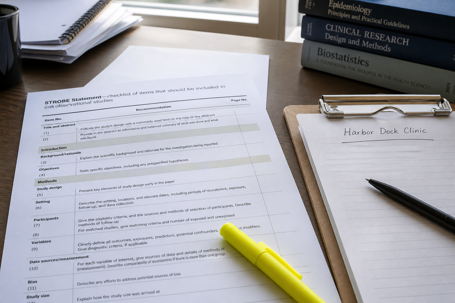 STROBE Checklist Notes from Observational Methods Excerpt (No Invented Stats/DOIs) - Result