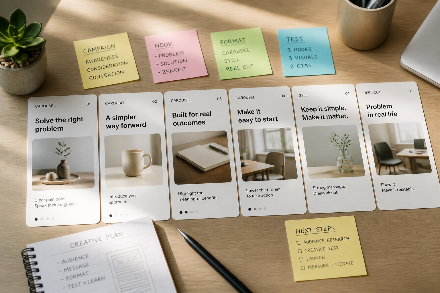 Meta Ads Creative Asset Checklist from Asset Inventory (No Invented ROAS) - Result