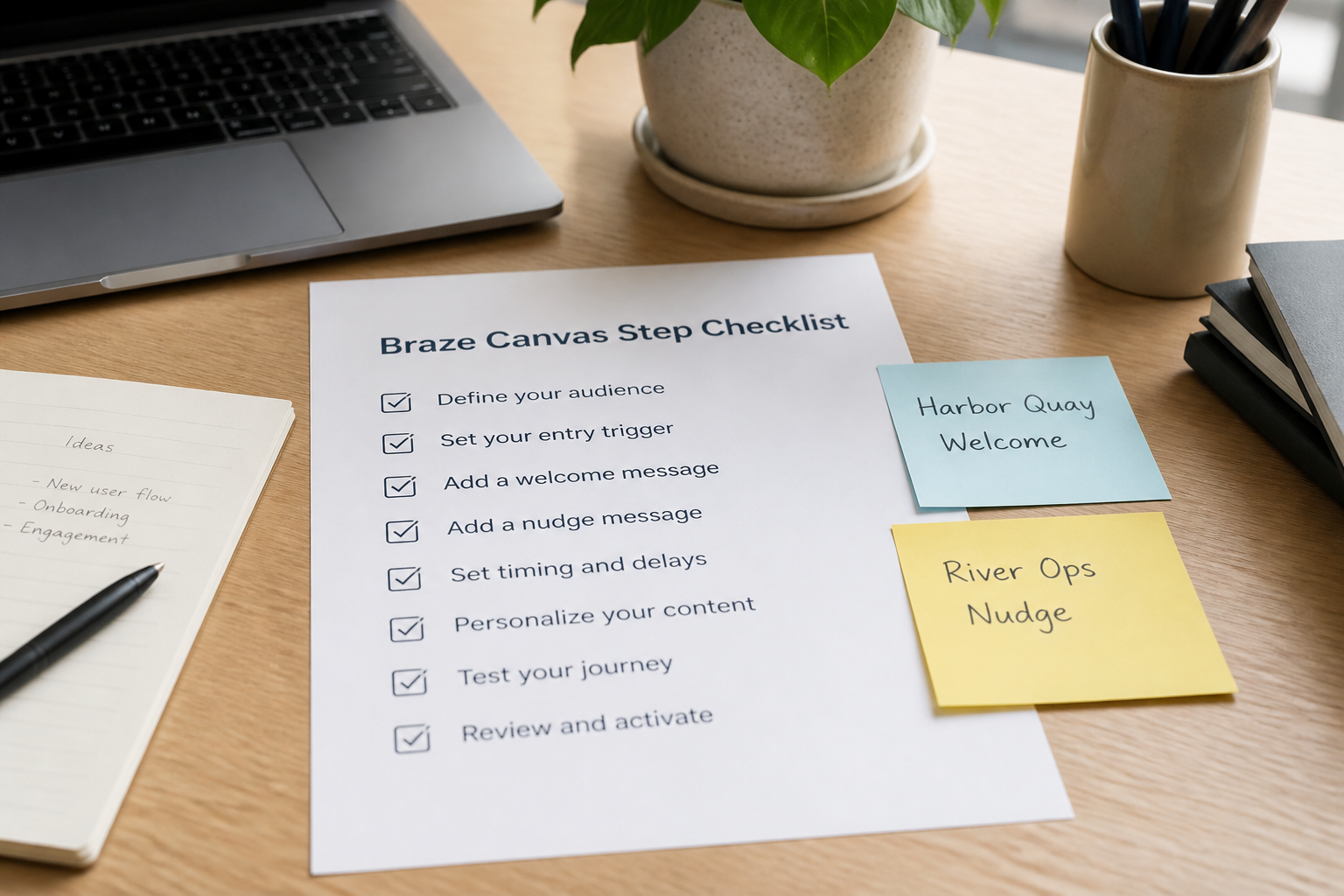 Braze Canvas Step Checklist from Journey Inventory (No Invented Open Rates) - Result