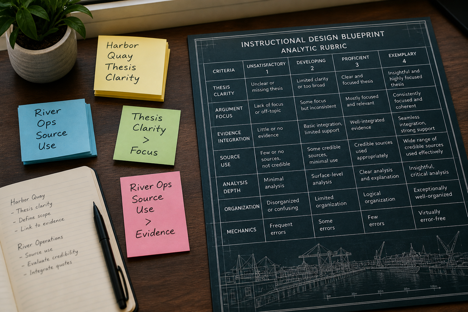 How to Use Blackboard Rubric Blueprint from Outcome Inventory (No Invented Grades)