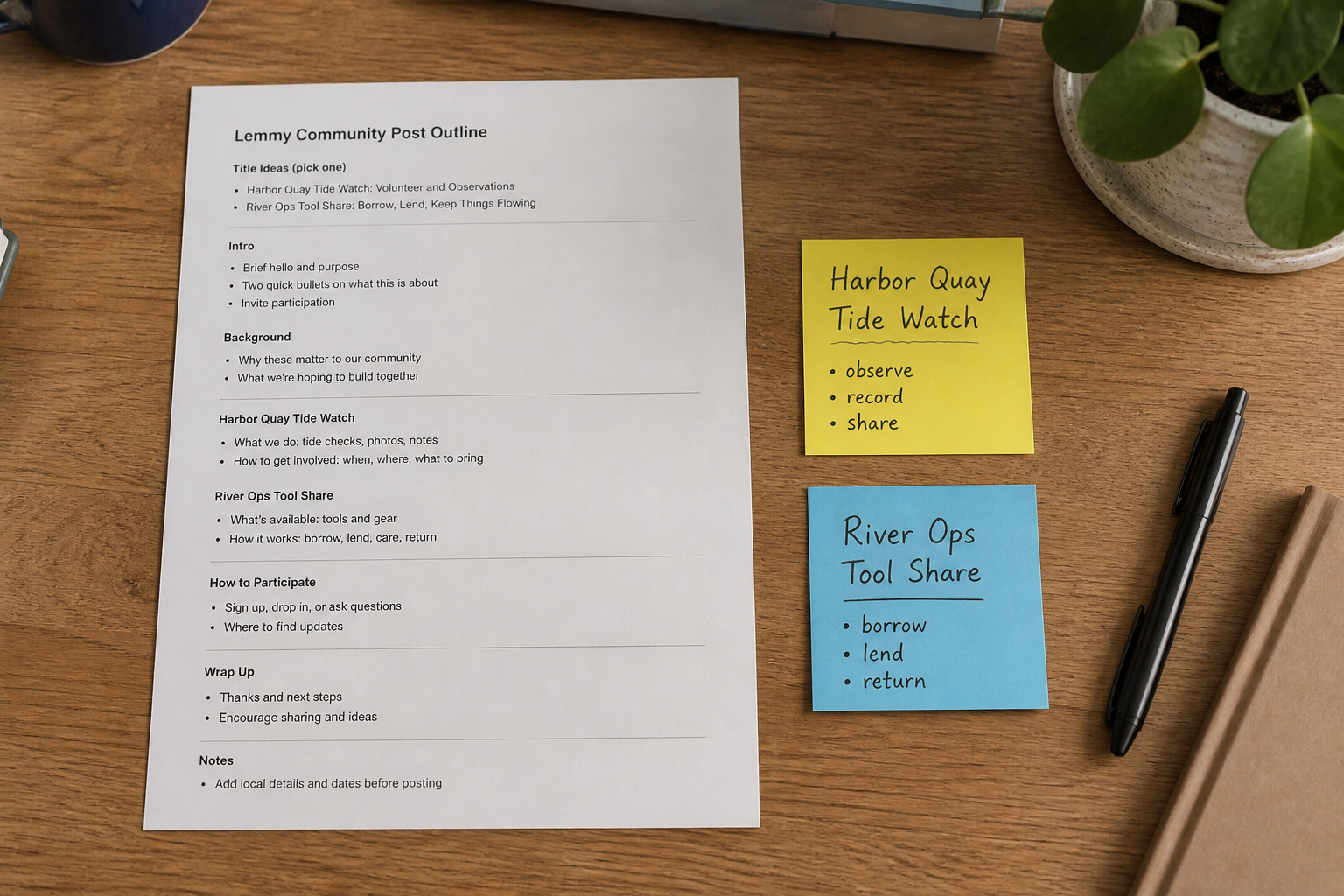 Lemmy Community Post Outline from Topic Inventory (Not Captions; No Invented Upvotes) - Result