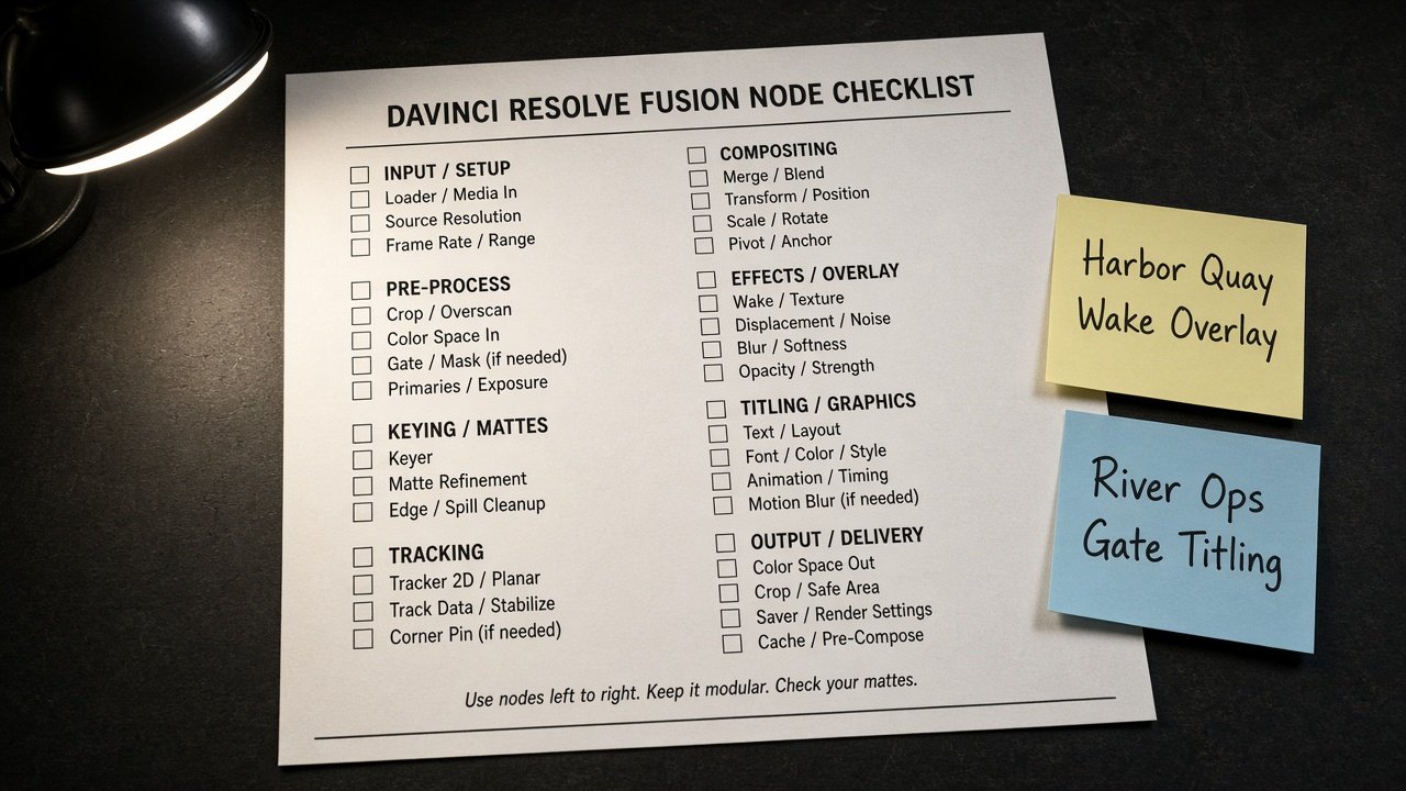 DaVinci Resolve Fusion Node Checklist from Comp Inventory (No Invented Render Times) - Result
