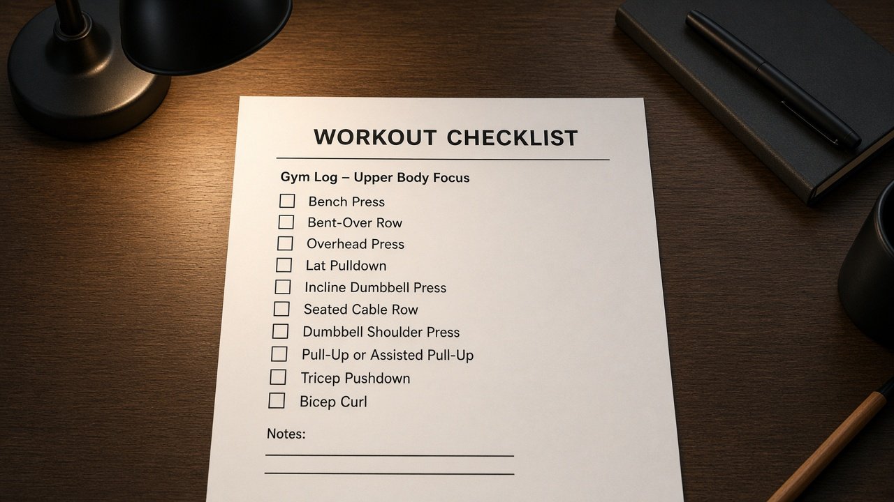 Fitbod Workout Template Checklist from Gym Log Inventory (No Invented 1RMs) - Result