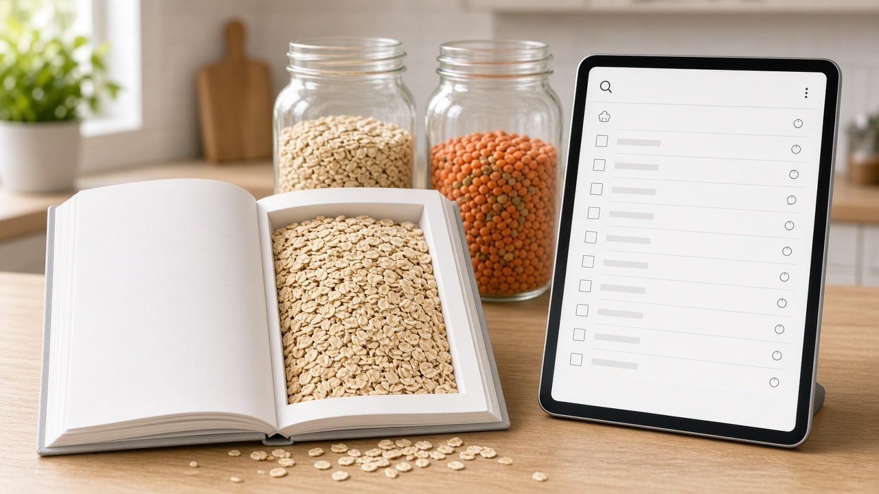 Paprika Recipe Card Checklist from Pantry Inventory (No Invented Macros) - Result