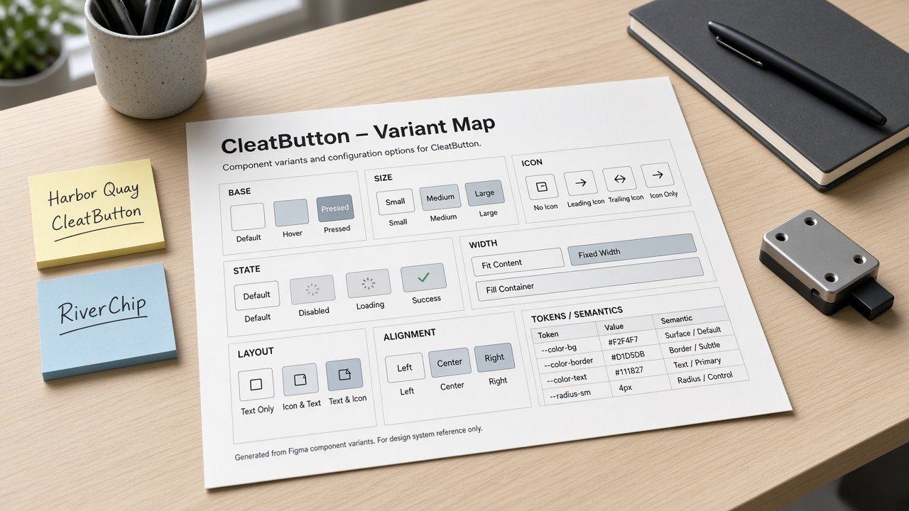 Figma Component Variant Map from File Inventory (No Invented Usage Counts) with example still - Result
