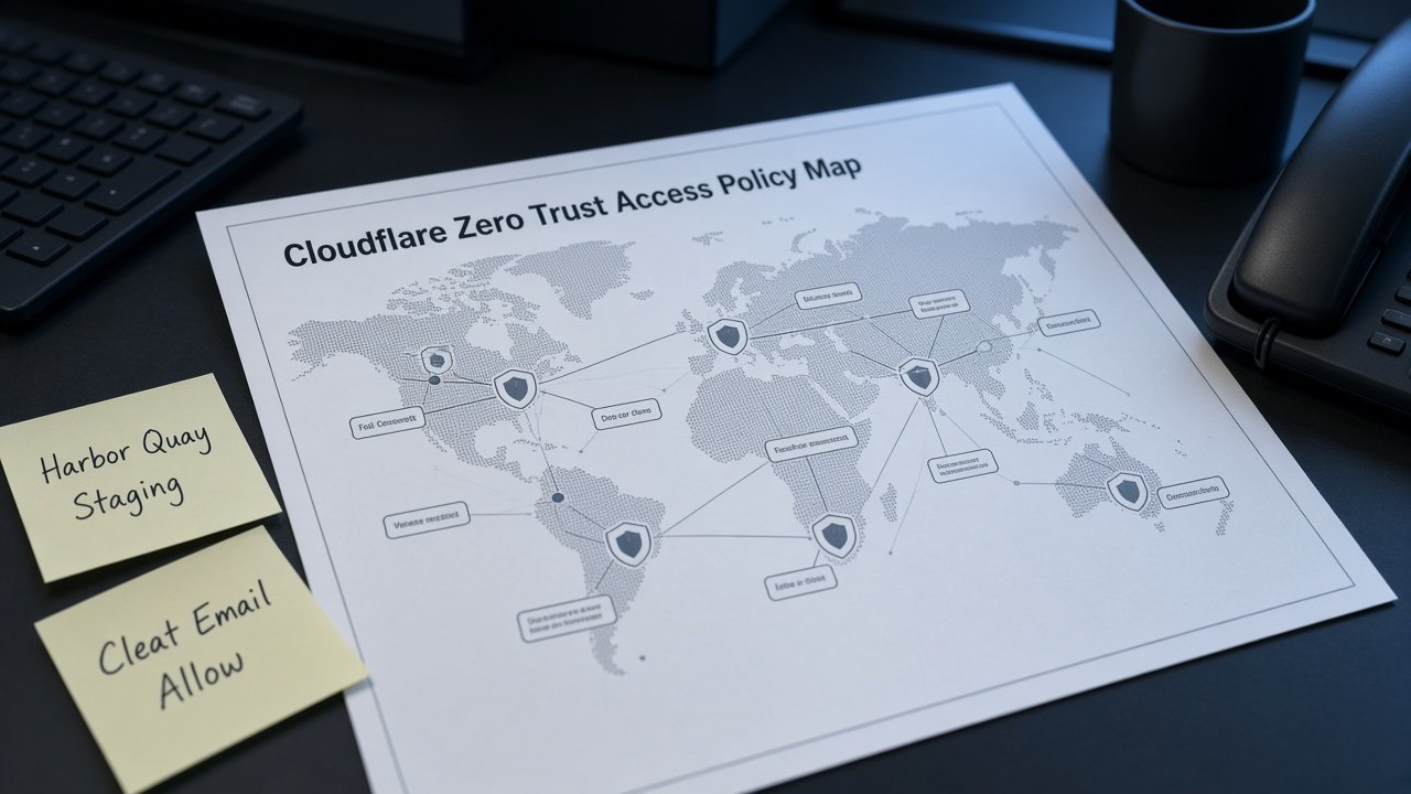 Cloudflare Zero Trust Access Policy Map from Inventory (No Invented Device Posture Scores) - Result