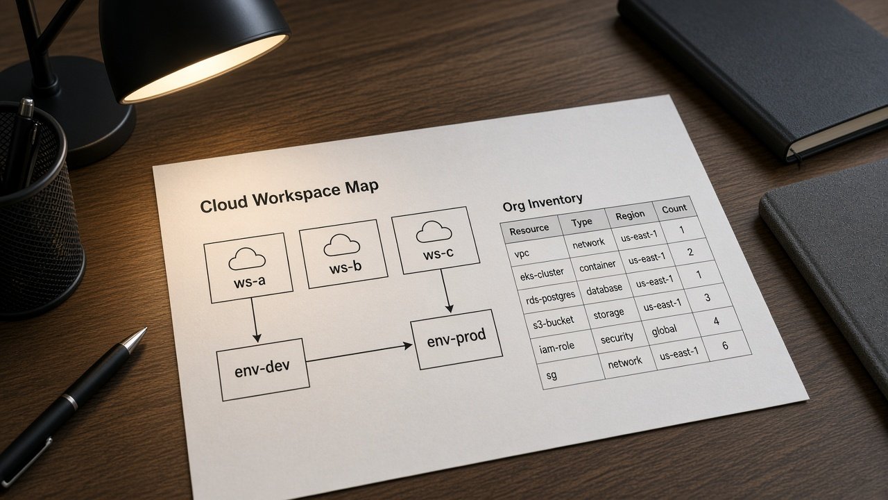 Terraform Cloud Workspace Map from Org Inventory (No Invented Run Durations) with example still - Result