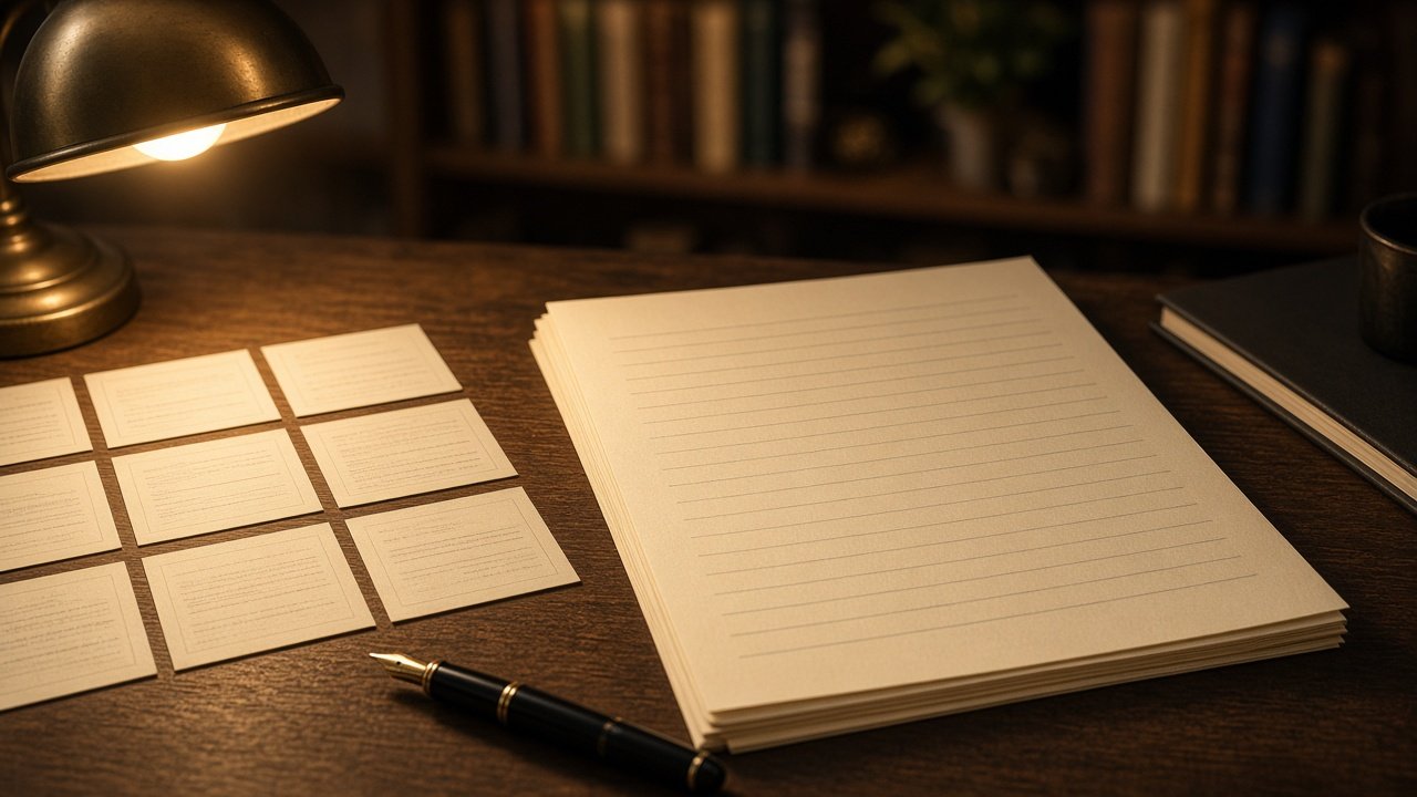 How to Use: Scrivener Scene Outline from Manuscript Inventory (No Invented Word Counts)