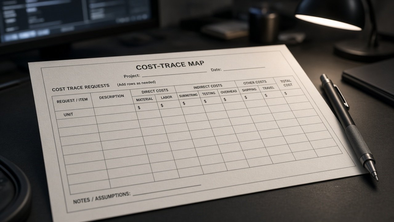 Helicone Cost Trace Map from Request Inventory (No Invented Token Costs) - Result