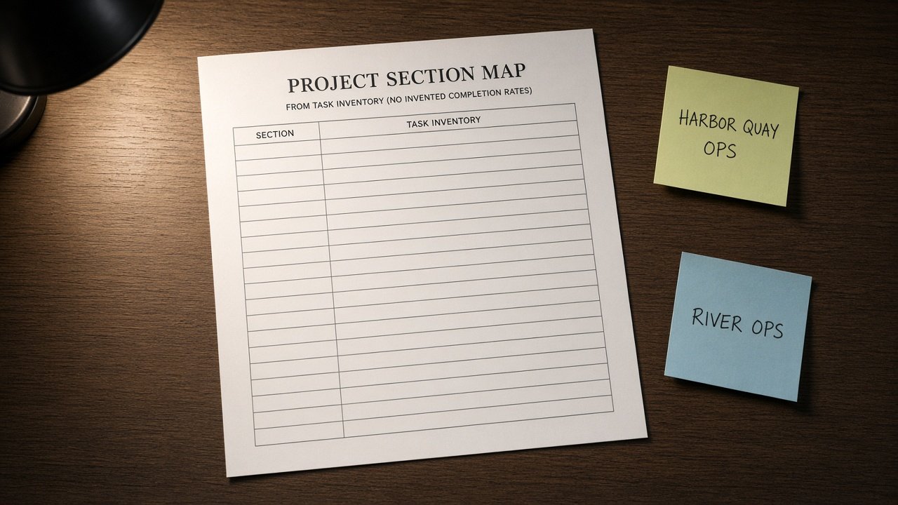 Todoist Project Section Map from Task Inventory (No Invented Completion Rates) - Result