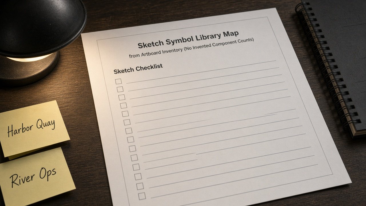 Sketch Symbol Library Map from Artboard Inventory (No Invented Component Counts) - Result
