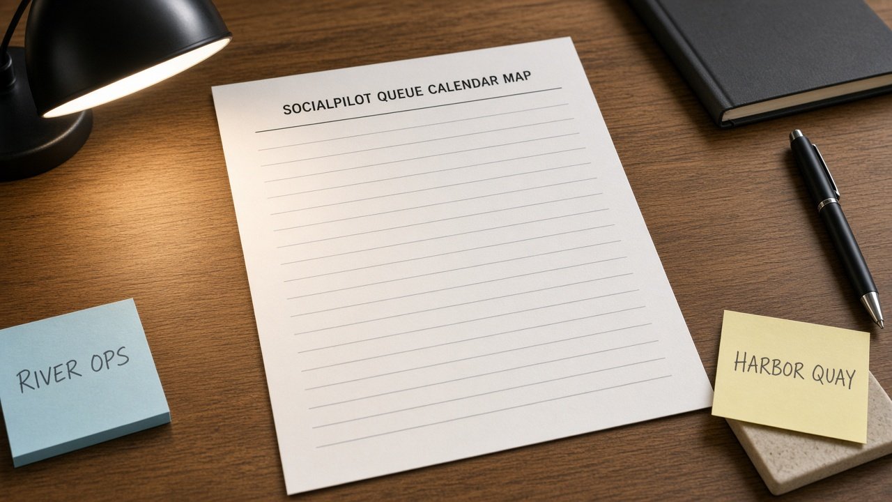 How to Use: SocialPilot Queue Calendar Map from Calendar Inventory (No Invented Reach Totals)