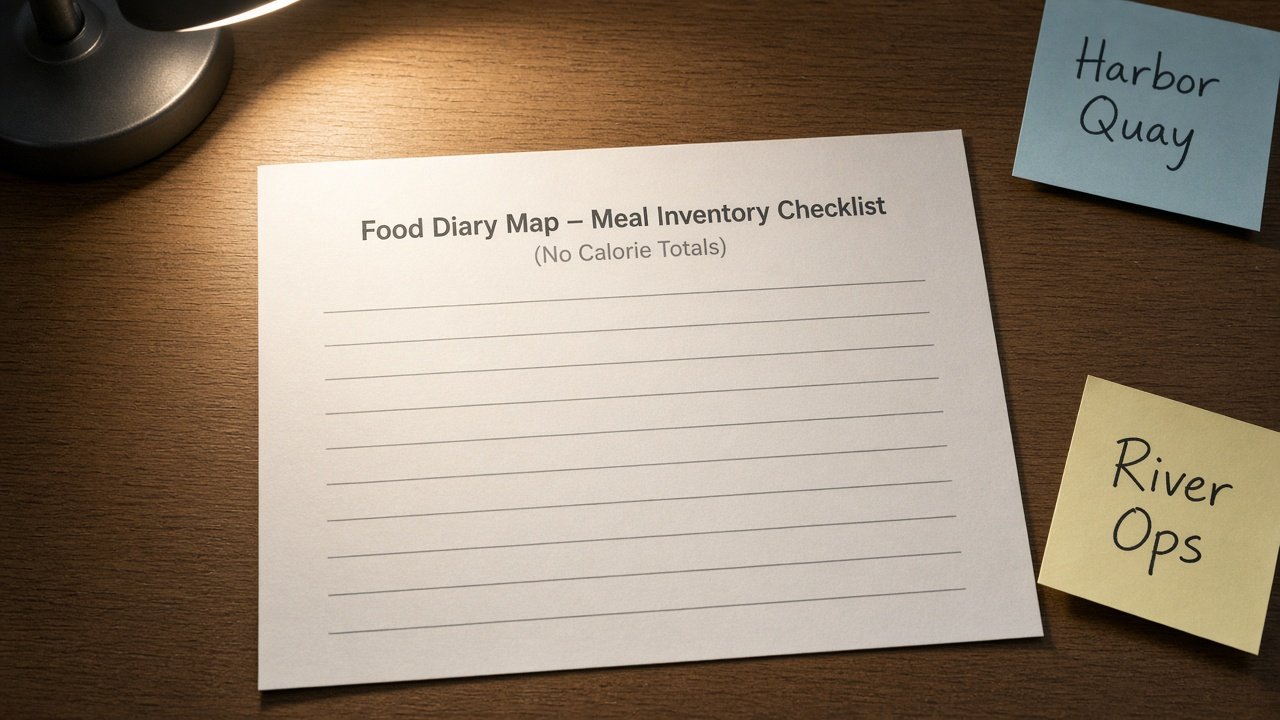 Yazio Food Diary Map from Meal Inventory (No Invented Calorie Totals) - Result