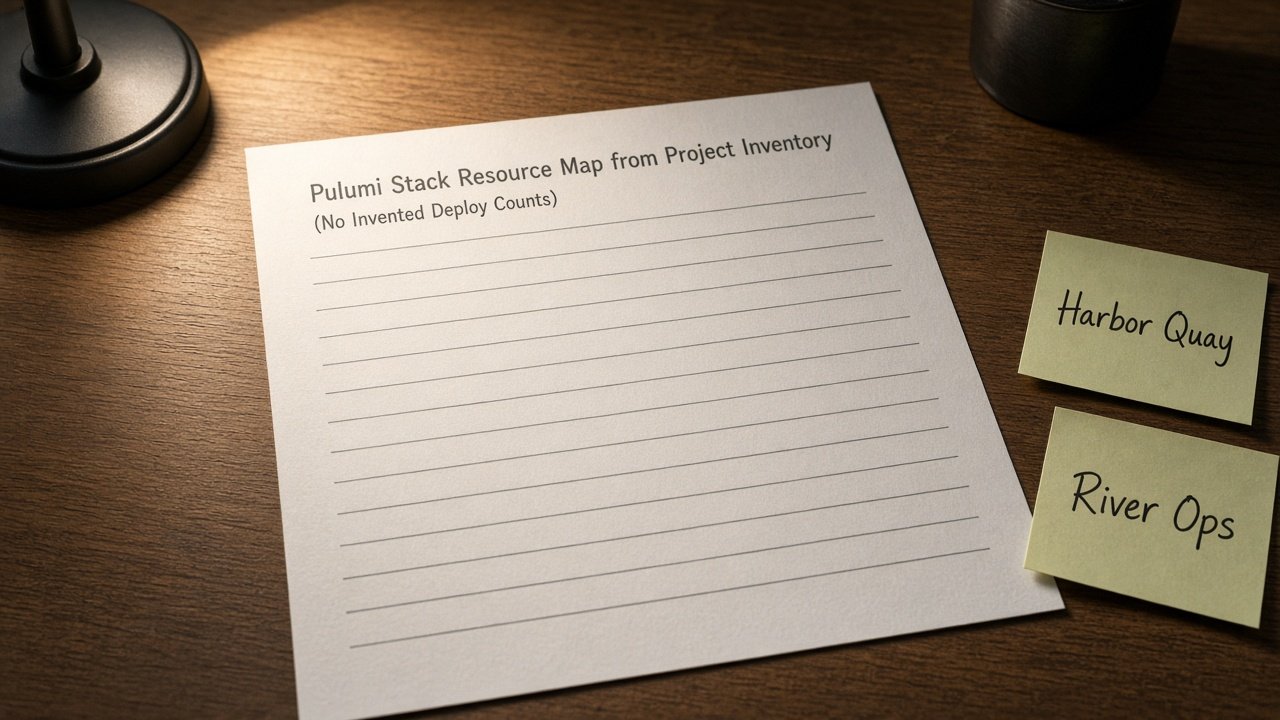 Pulumi Stack Resource Map from Project Inventory (No Invented Deploy Counts) - Result