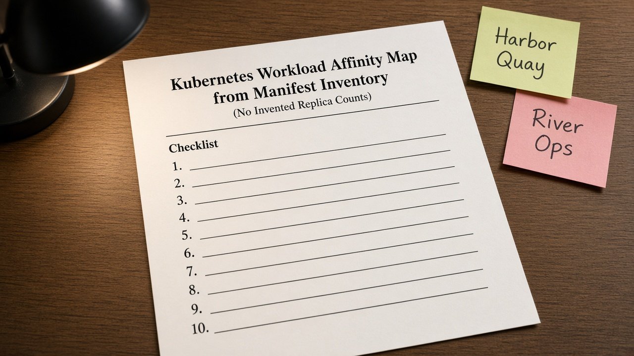 Kubernetes Workload Affinity Map from Manifest Inventory (No Invented Replica Counts) - Result