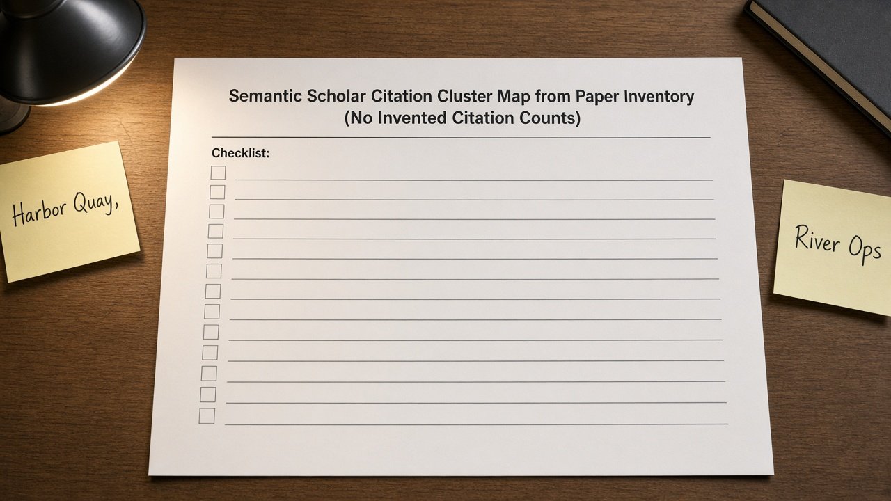 Semantic Scholar Citation Cluster Map from Paper Inventory (No Invented Citation Counts) - Result
