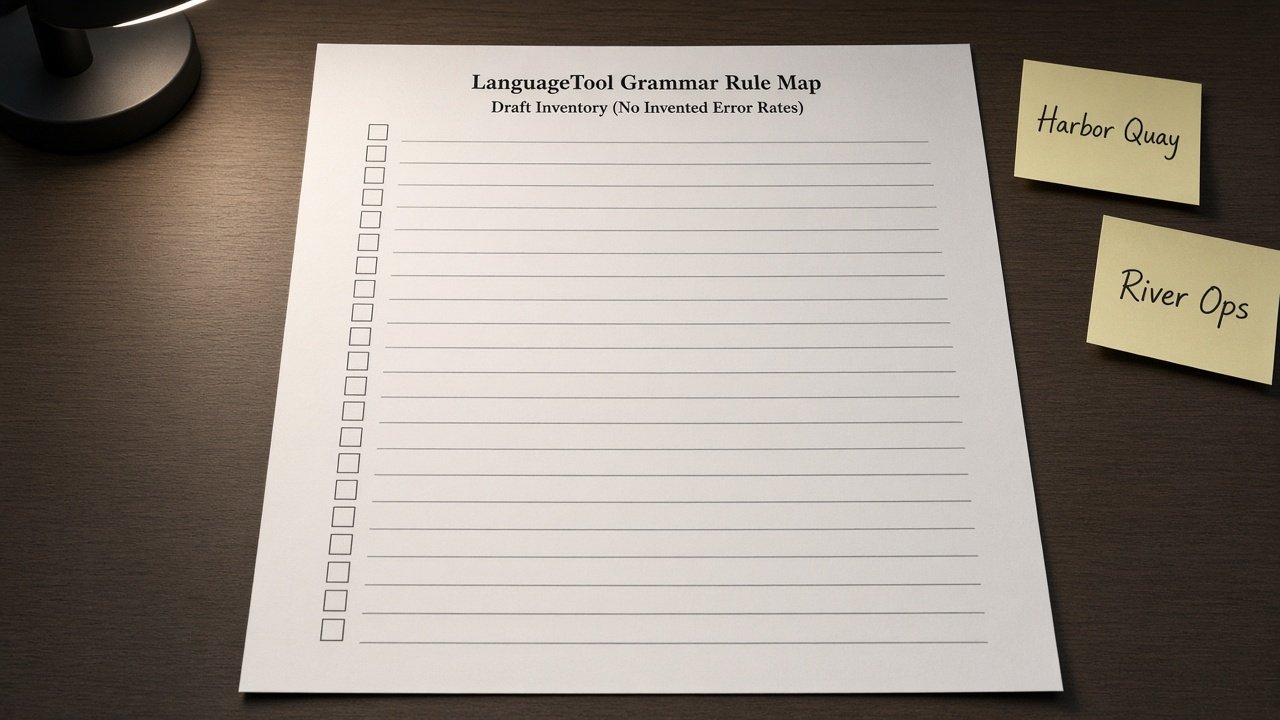 LanguageTool Grammar Rule Map from Draft Inventory (No Invented Error Rates) - Result