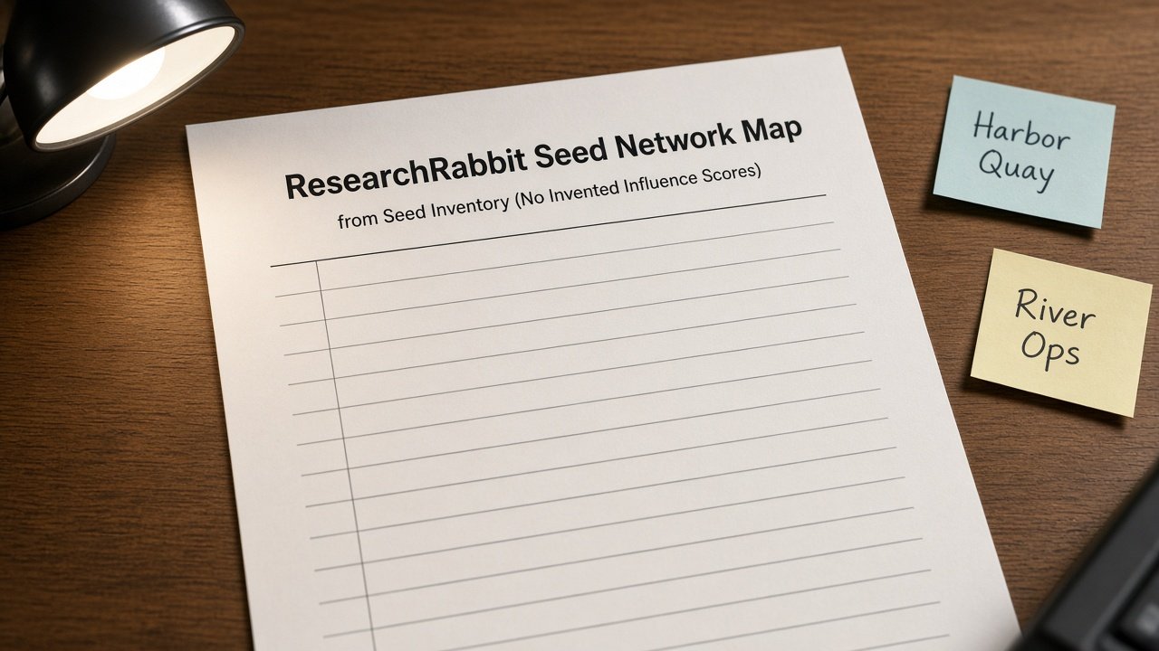 How to Use: ResearchRabbit Seed Network Map from Seed Inventory (No Invented Influence Scores)