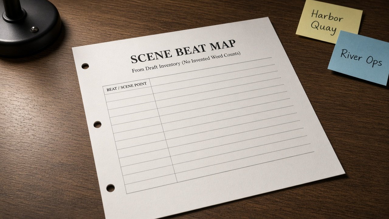 Sudowrite Scene Beat Map from Draft Inventory (No Invented Word Counts) - Result