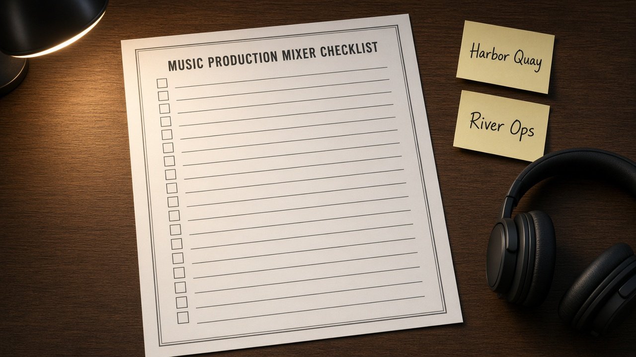 How to Use: FL Studio Mixer Channel Map from Project Inventory (No Invented Loudness Scores)