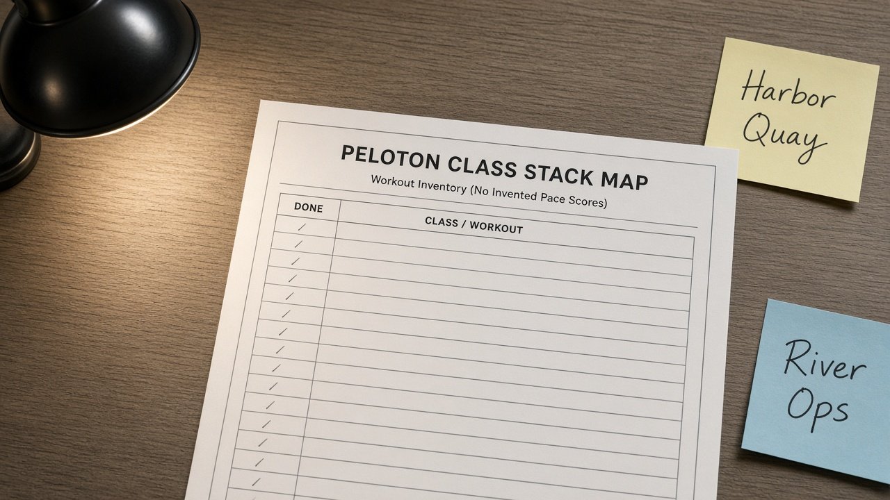 Peloton Class Stack Map from Workout Inventory (No Invented Pace Scores) - Result