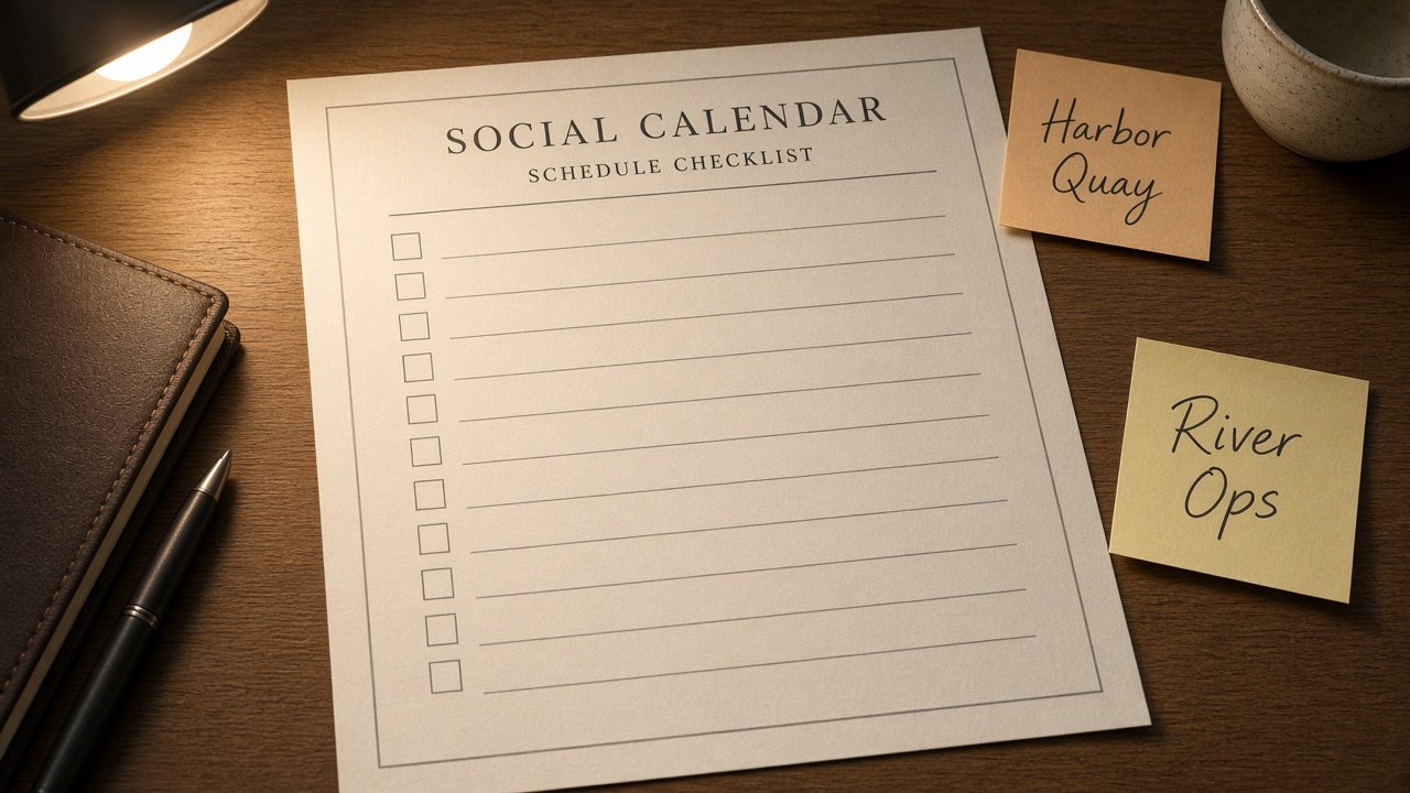 How to Use: Buffer Channel Schedule Map from Calendar Inventory (No Invented Reach Scores)