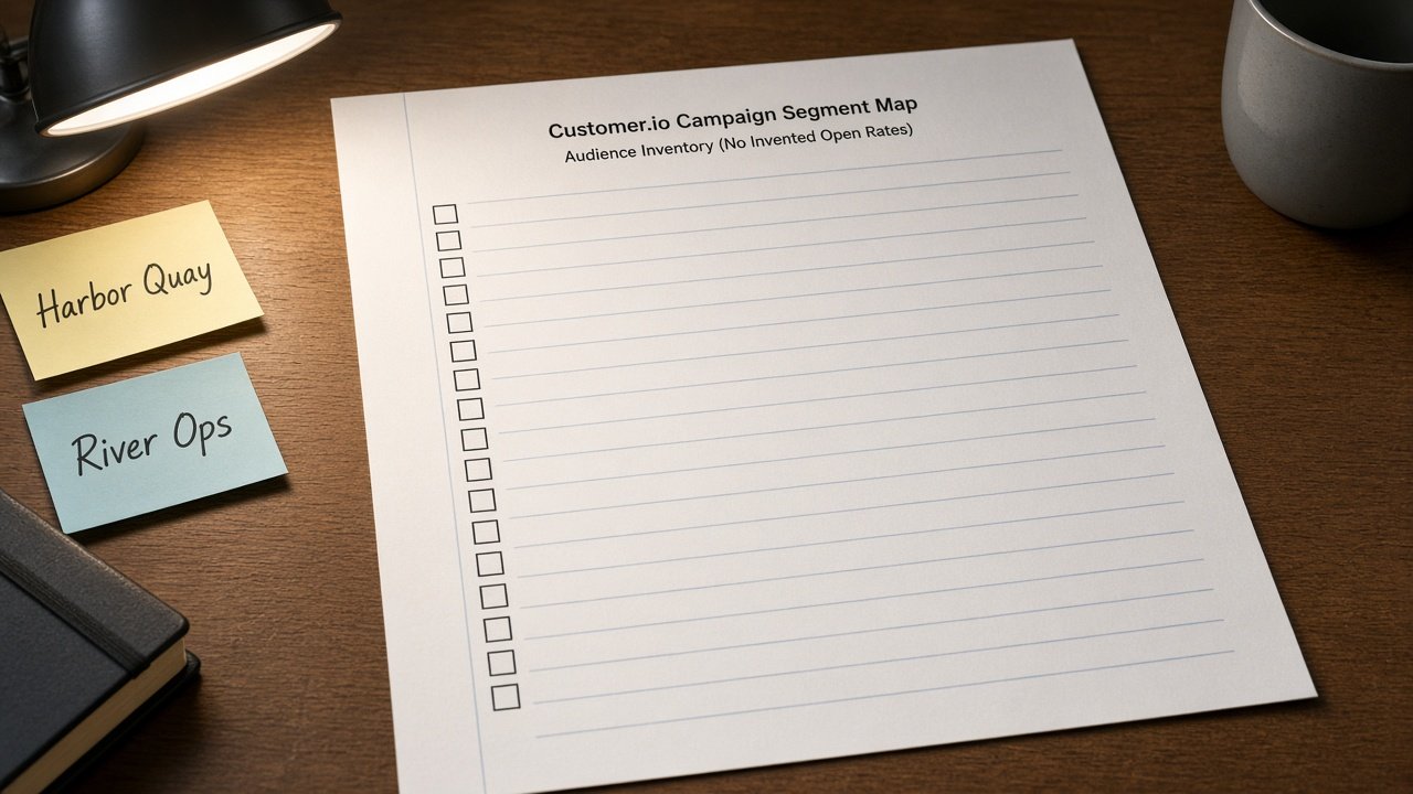 How to Use: Customer.io Campaign Segment Map from Audience Inventory (No Invented Open Rates)