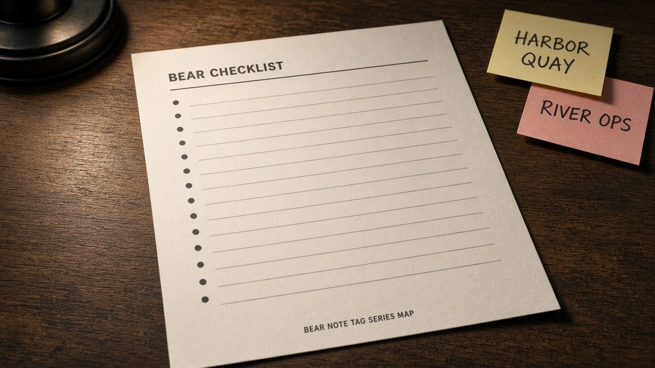 Bear Note Tag Series Map from Vault Inventory (No Invented View Counts) - Result