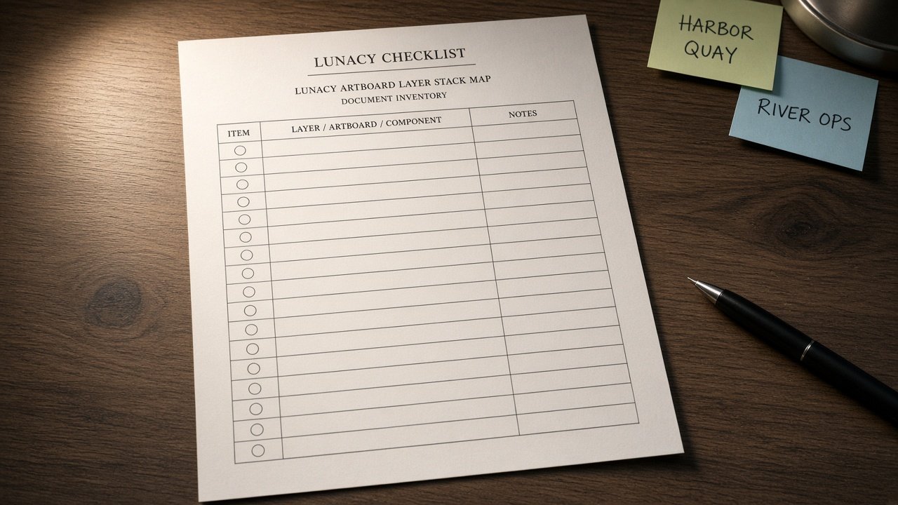 How to Use: Lunacy Artboard Layer Stack Map from Document Inventory (No Invented Export Counts)