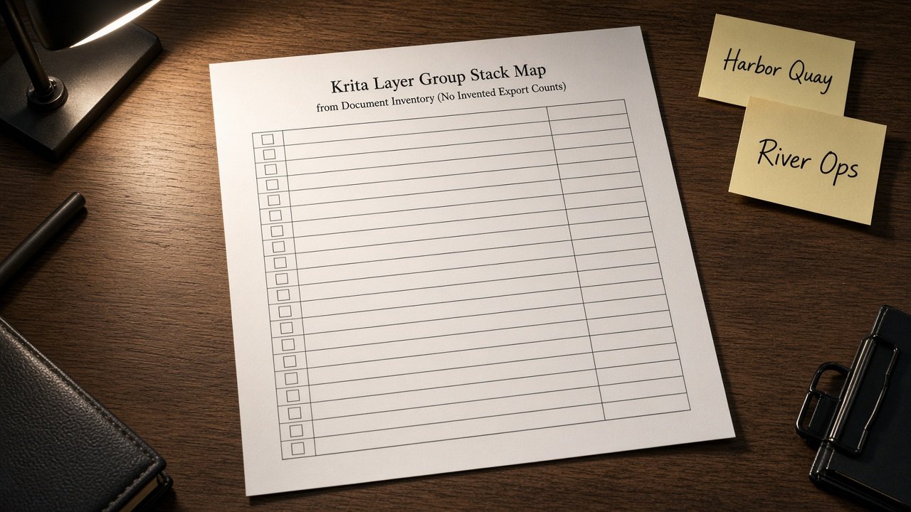 Krita Layer Group Stack Map from Document Inventory (No Invented Export Counts) - Result