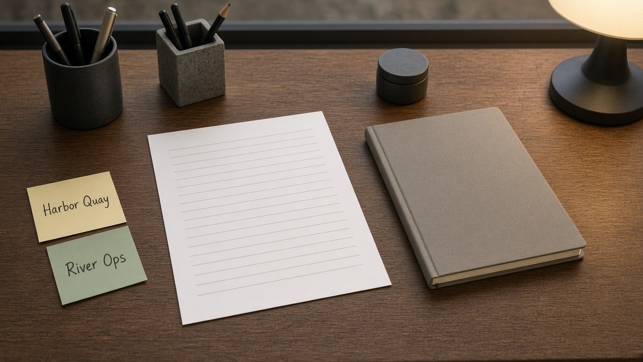 How to Use: iA Writer Document Library Folder Map from Library Inventory (No Invented Word Counts)