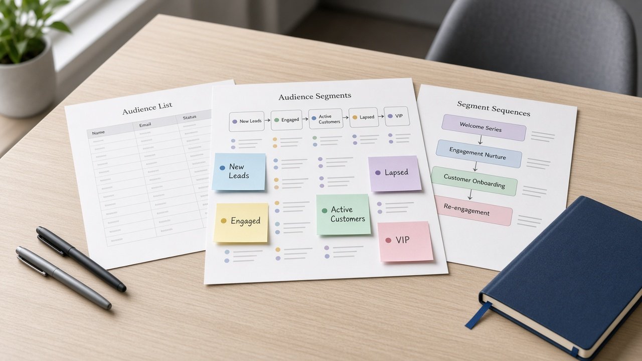 How to Use: ActiveCampaign Audience Segment Sequence Map from List Inventory (No Invented Open Rates)
