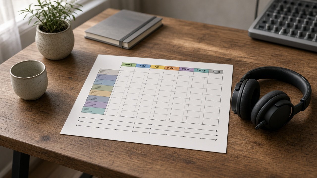 Ableton Arrangement Locator Map from Set Inventory (No Invented Peak Levels) - Result