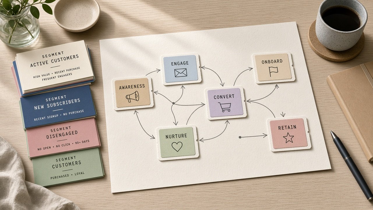 ActiveCampaign Segment Campaign Map from Workspace Notes (No Invented Open Rates) - Result