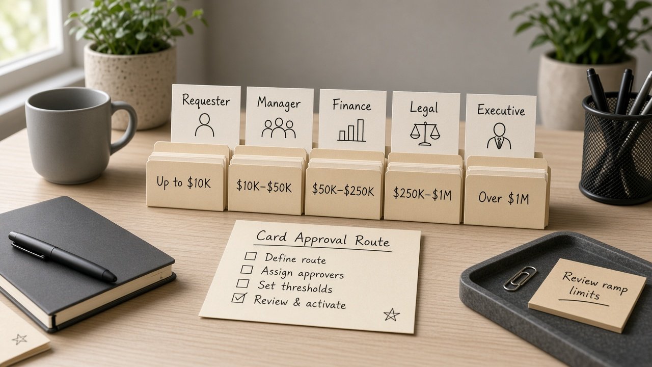 Ramp Card Approval Route Checklist from Policy Notes (No Invented Spend Totals) - Result