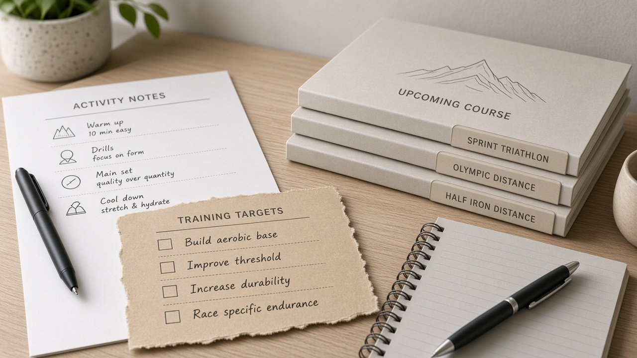 How to Use: Garmin Connect Training Target Checklist from Activity Notes (No Invented Pace or PR as Facts)