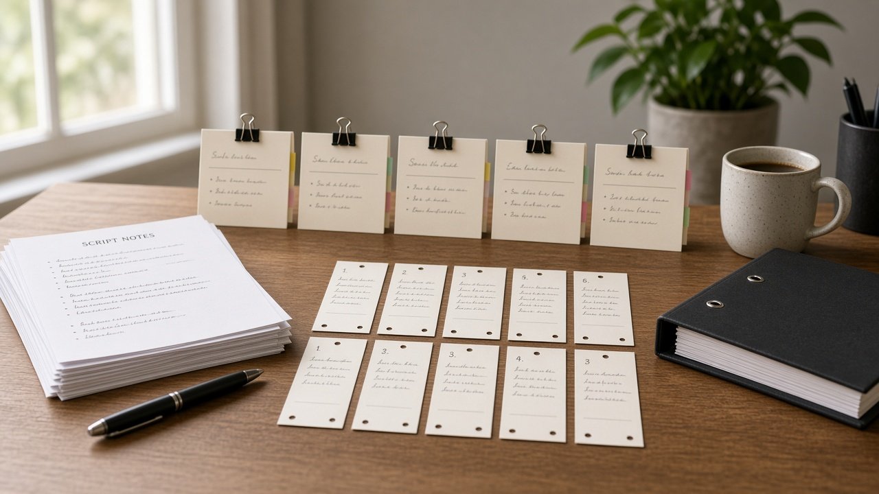 WriterDuet Outline Beat Checklist from Script Notes (No Invented Page Counts) - Result