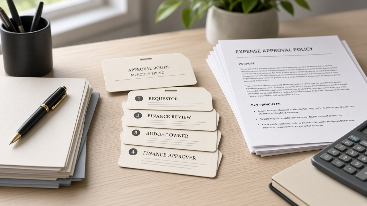 How to Use: Mercury Spend Approval Route from Policy Notes (No Invented Spend Totals)