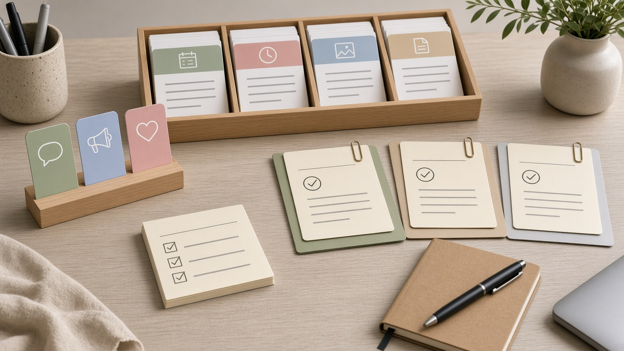 Buffer Queue Slot Checklist from Channel Notes (No Invented Engagement Rates) - Result