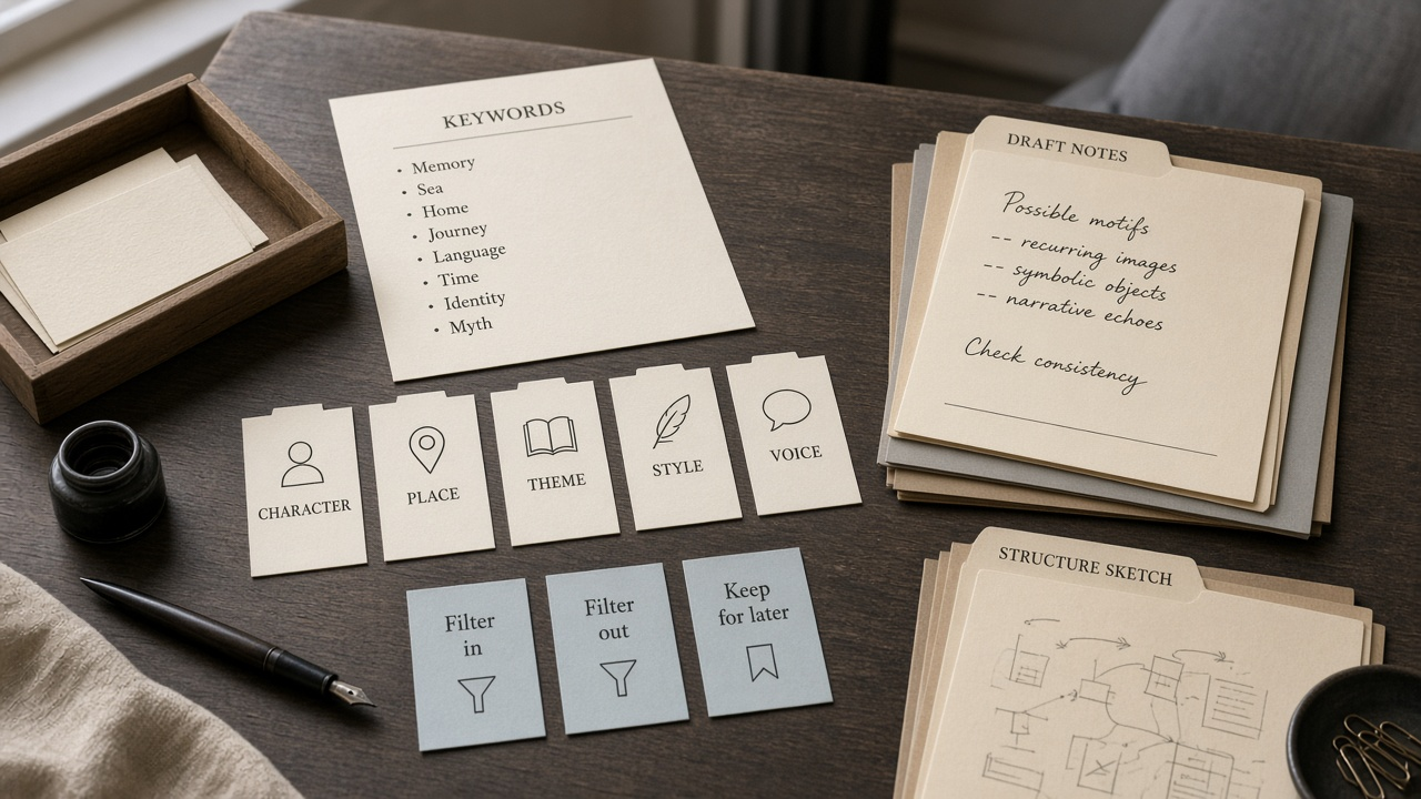 Ulysses Keyword Sheet Filter Checklist from Draft Notes (No Invented Word Counts) - Result