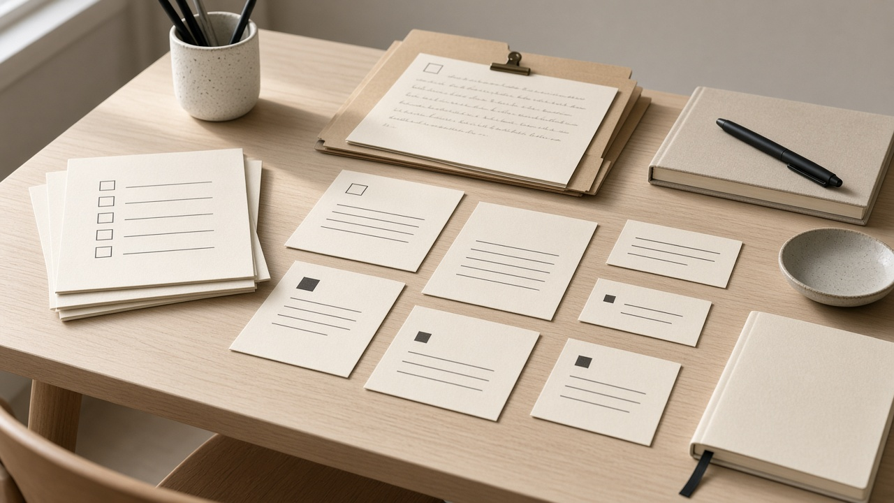 iA Writer Content Block Checklist from Draft Notes (No Invented Word Counts) - Result